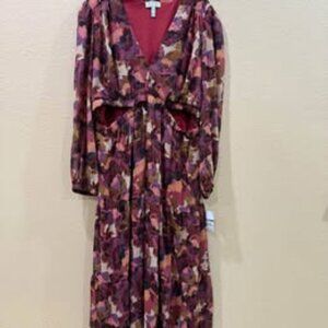 Women's XXXL floral maxi dress NEW